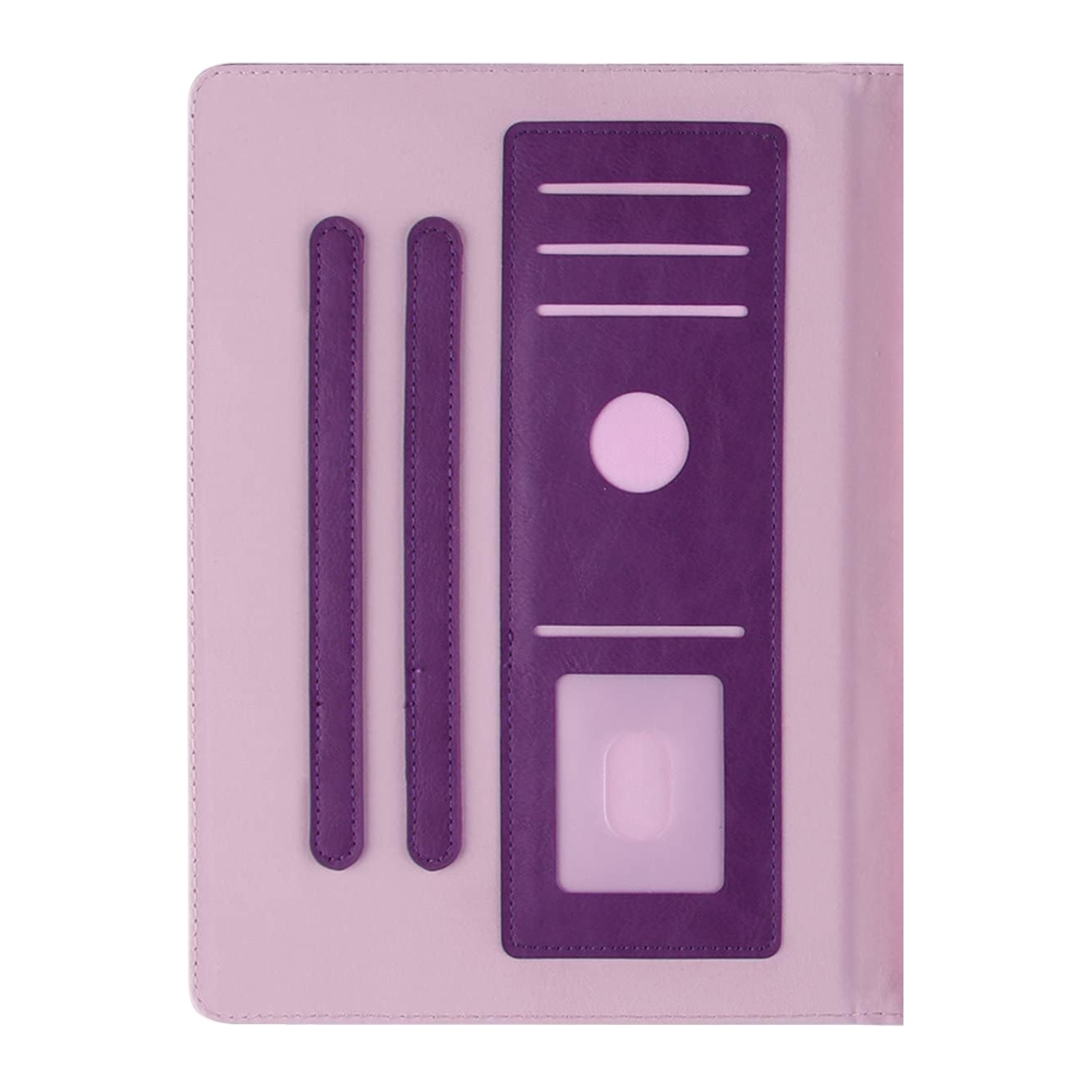 Husa pentru iPad Air/Air 2 2016, fiolet, piele ecologica, functie de auto-odihnire, design subtire