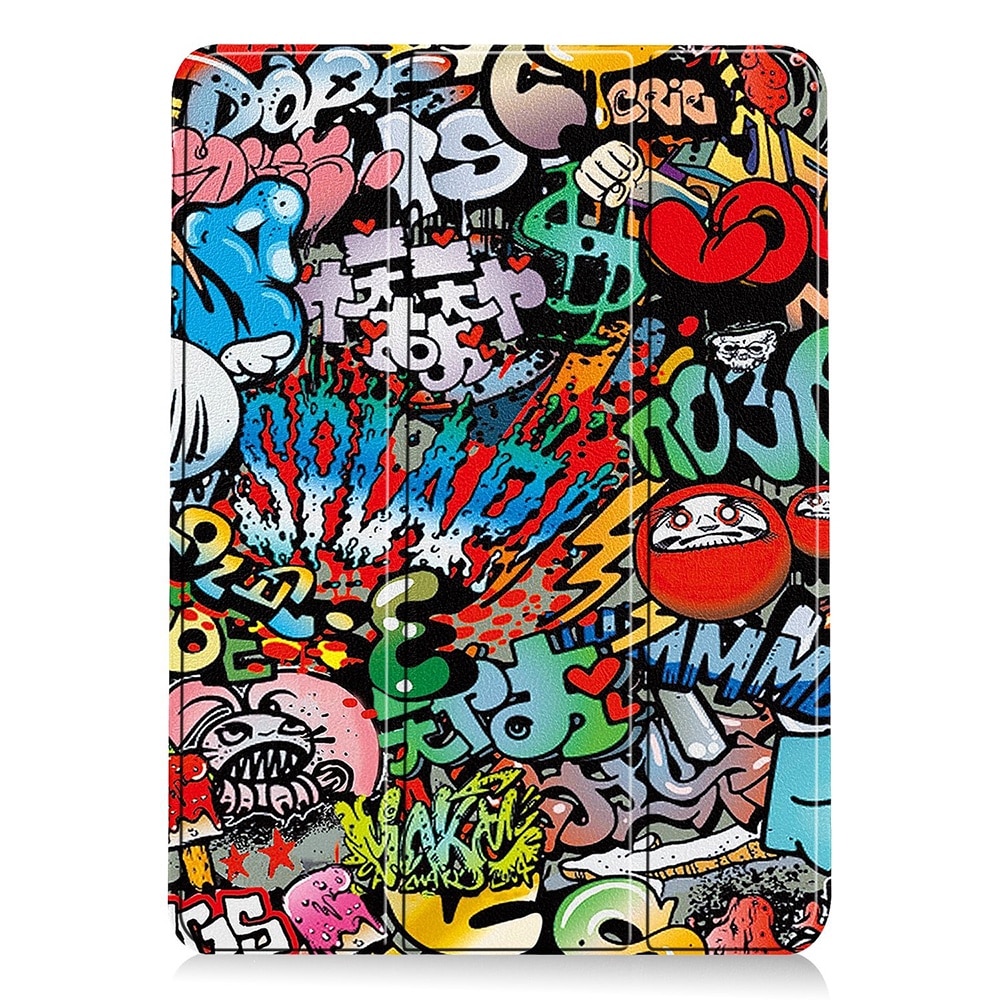 Husa compatibila cu Apple iPad Pro 13 (2024), 13.0 inchi, Tip carte, Bounce Comando, Protectie completa, Stand, Multicolor