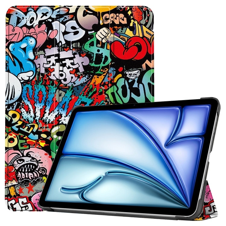 Husa compatibila cu Apple iPad Pro 13 (2024), 13.0 inchi, Tip carte, Bounce Comando, Protectie completa, Stand, Multicolor