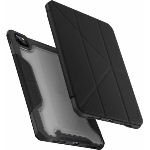 Husa tableta Uniq Trexa, negru/gri, compatibila iPad Pro 11" (2021/2020), iPad Air 10.9" (2020)