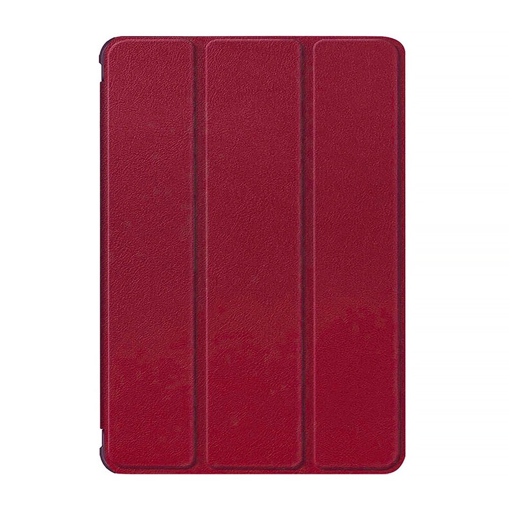 Set Husa Tableta din piele PU si Folie Silicon Transparent pentru Samsung Galaxy Tab S7 / S8, Protectie Completa 360, Hydrogel Regenerabil, Lipire pe toata suprafata, Interior Catifea, Functie de Stand, Display Protejat, Colturi Anti-Soc, Visiniu