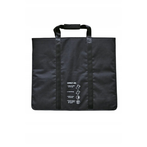 Torba de protectie pentru laptop FWR Faraday Bag Large Gen.3, 18", blocare GSM, Wi-Fi, GPS, Bluetooth, 46x32cm