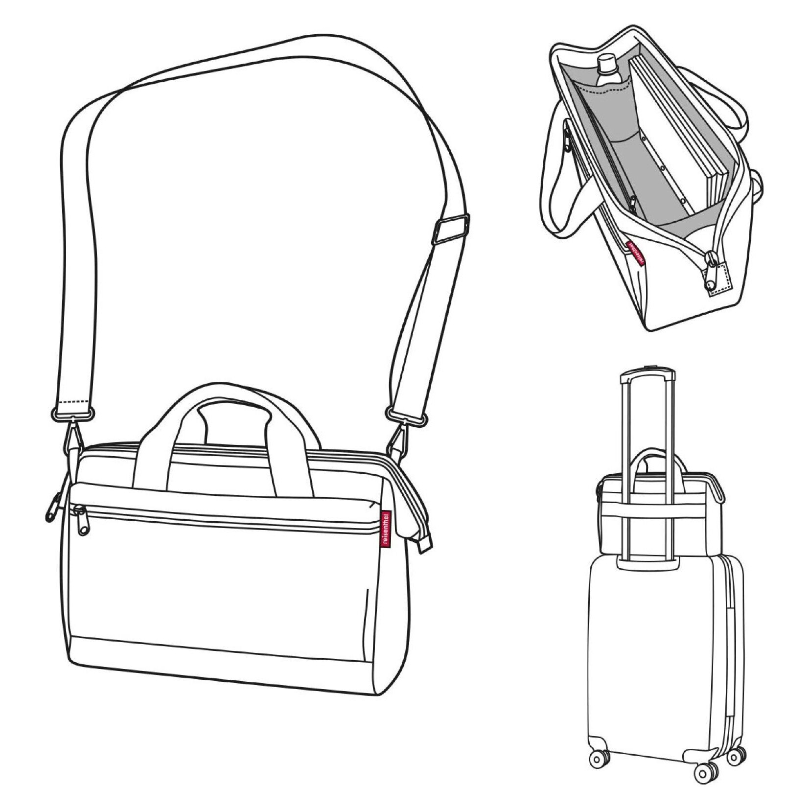 Geantă postas Reisenthel Allrounder S Pocket, colorată, hidrofugă, dimensiuni 30x45cm