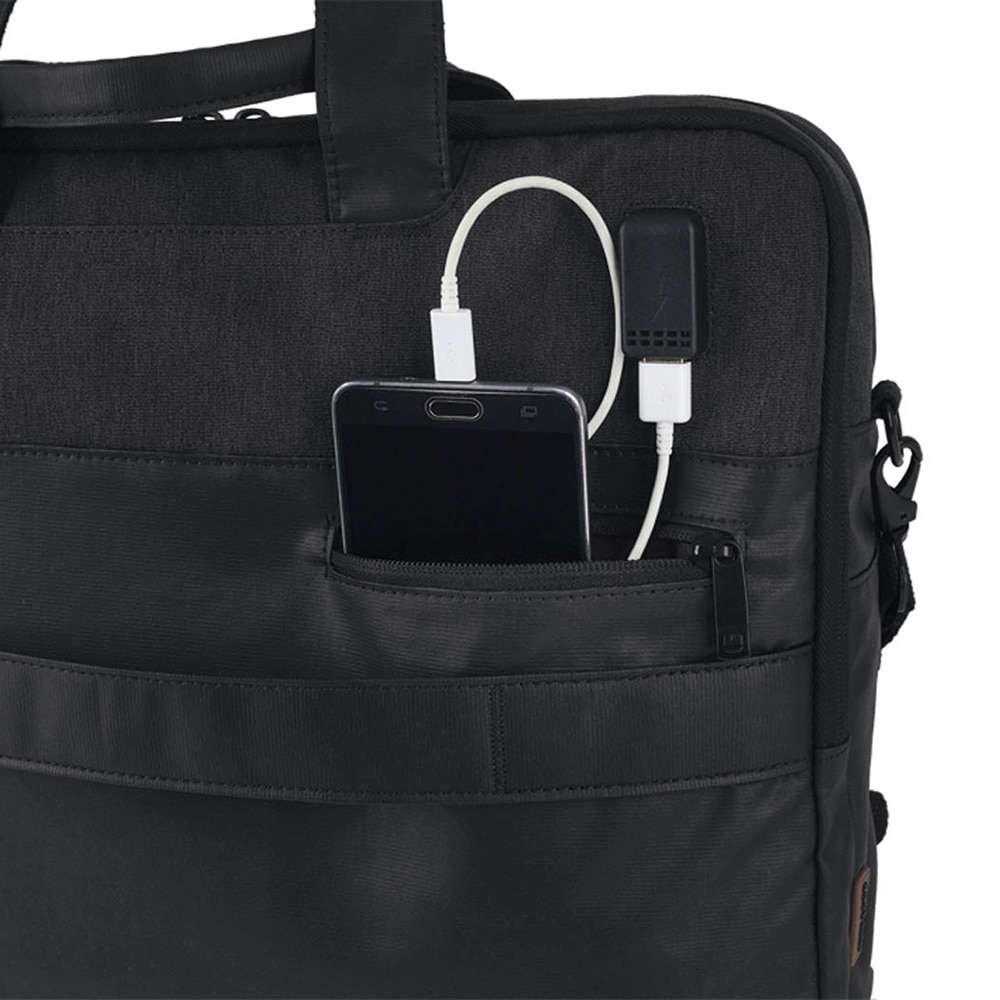Geanta servieta/ de umar business Gabol, colectia Micro, laptop 15,6 inch