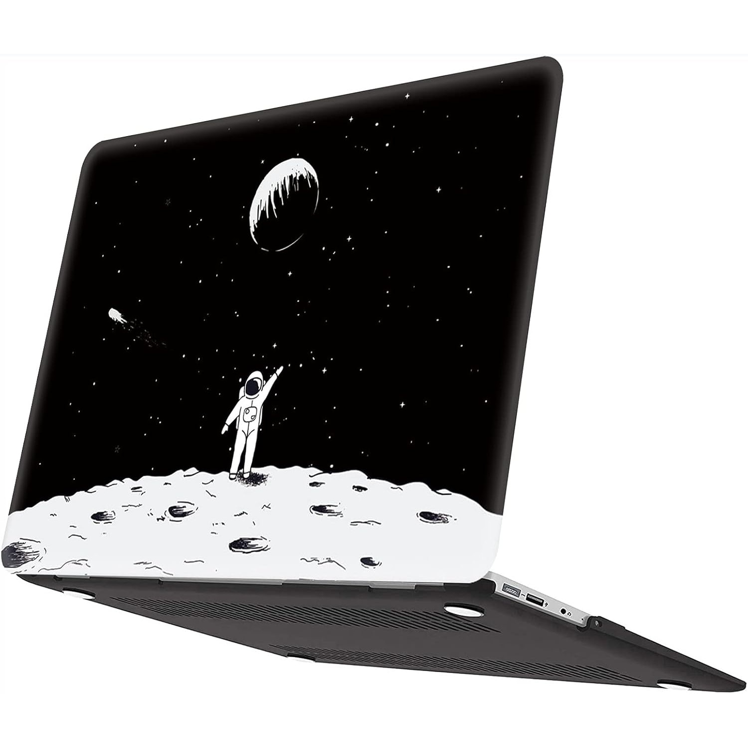 Husă laptop AMCJJ, MacBook Air 13.6 inch, plastic rigid, 2024