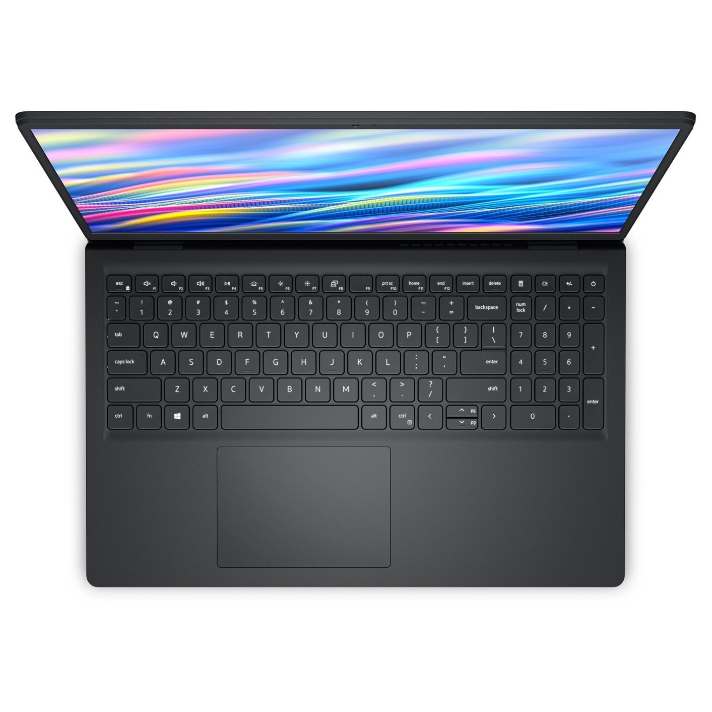 Laptop DELL DC15250, 15.6" Full HD, Intel® Core™ i5 1334U pana la 4.6 GHz, 8 GB RAM DDR4 2666, 512 GB SSD, Intel® UHD Graphics, Windows 11 Pro, Black 512 GB