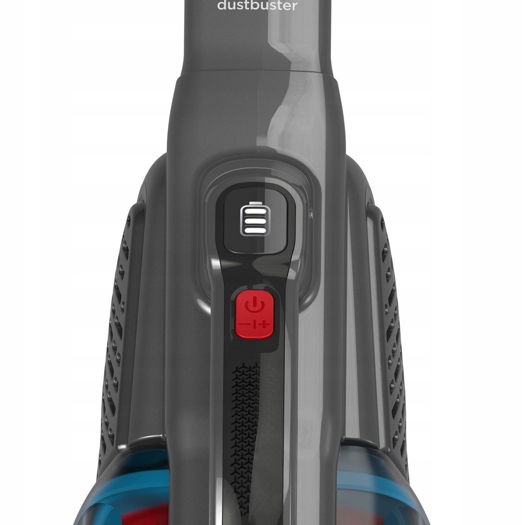 Aspirator manual Black+Decker BHHV315J, 12V, 0,7l, negru si rosu, 400x170x200mm