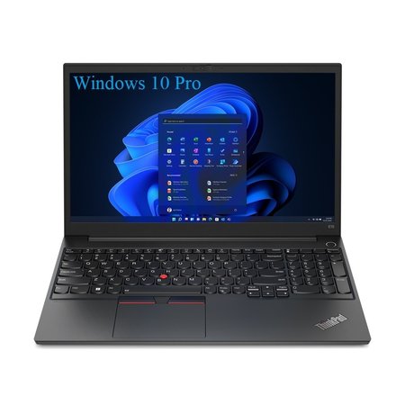 Laptop Lenovo ThinkPad E15 Gen 4 (Intel), 15.6" FHD IPS, Intel Core i5-1235U 10-core, 16 GB DDR4, 512 GB SSD m2 PCIe, 1TB SSD m2 PCIe, Intel Iris Xe Graphics, Windows 10 Pro, Aluminium Case 1.70 kg Black