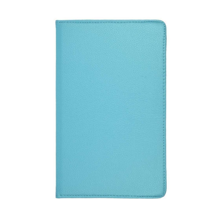 Husa de protectie tableta 360° pentru Samsung Galaxy Tab A 8.0"/T350, Piele ecologica, Albastru