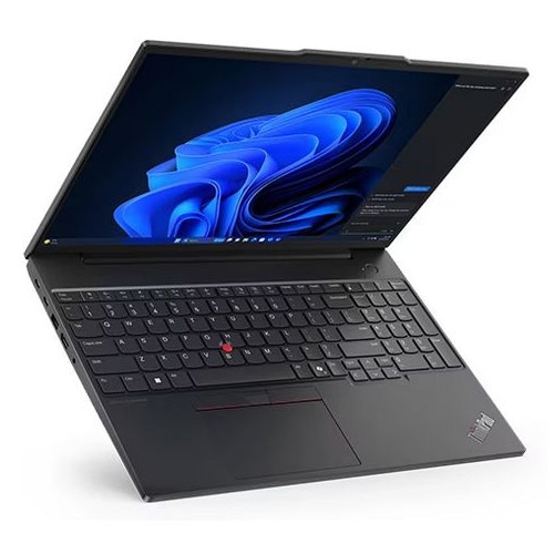 Laptop Lenovo ThinkPad E16 Gen 2, 16 inch 1920 x 1200, AMD Ryzen 5 7535HS 6 C, 3.3 GHz - 4.55 GHz, 16 MB cache, 16 GB DDR5, 512 GB SSD, AMD Radeon 660M, Windows 11 Pro