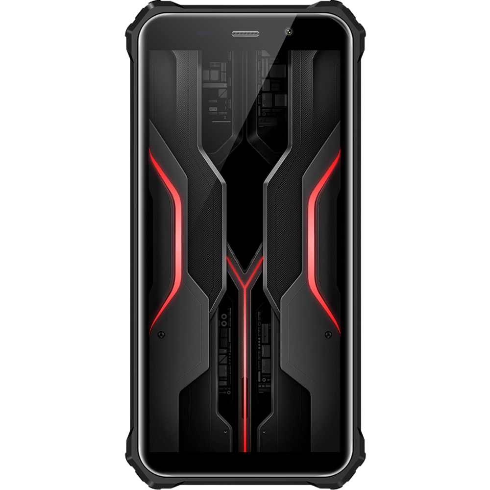 Telefon mobil FOSSIBOT F101P, Dual SIM, 4G, IPS 5.45-inch, Octa-Core, 4GB RAM, 64GB, 10600mAh, Super Speaker 123dB, Android 13, Red