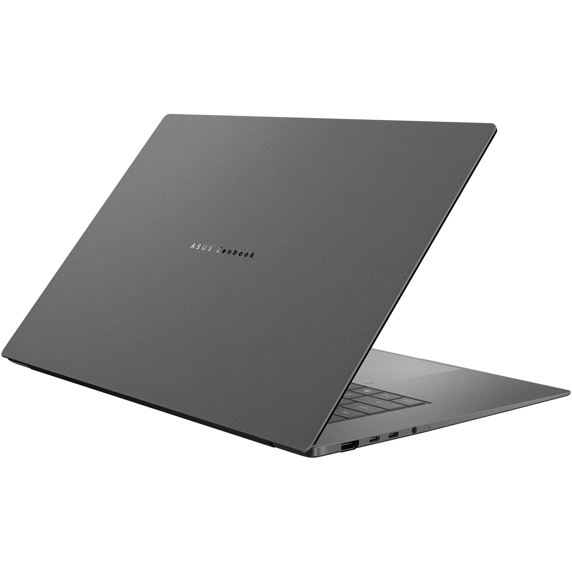 Laptop ASUS Zenbook S 16 UM5606GA cu procesor AMD Ryzen™ AI 9 465 pana la 5.0GHz, 16'', 3K, OLED, Touch, 120Hz, 32GB DDR5 RAM, 1TB SSD, AMD Radeon™ 880M Graphics, Windows 11 Pro, Antrim Gray