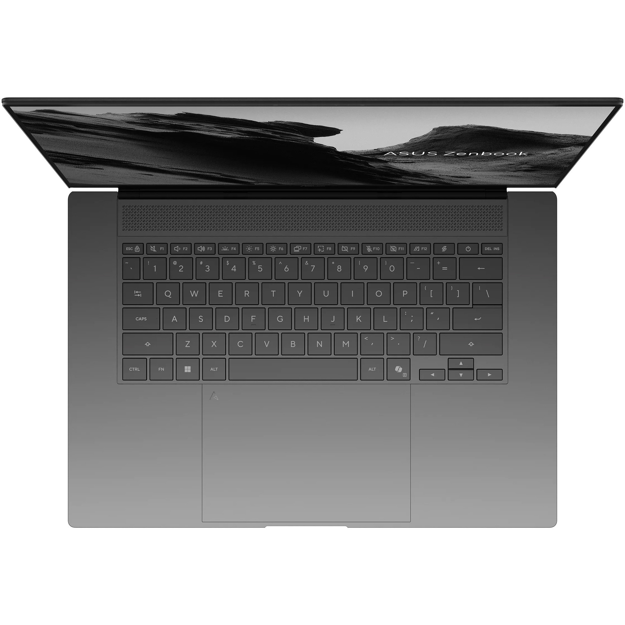 Laptop ASUS Zenbook S 16 UM5606GA cu procesor AMD Ryzen™ AI 9 465 pana la 5.0GHz, 16'', 3K, OLED, Touch, 120Hz, 32GB DDR5 RAM, 1TB SSD, AMD Radeon™ 880M Graphics, Windows 11 Pro, Antrim Gray