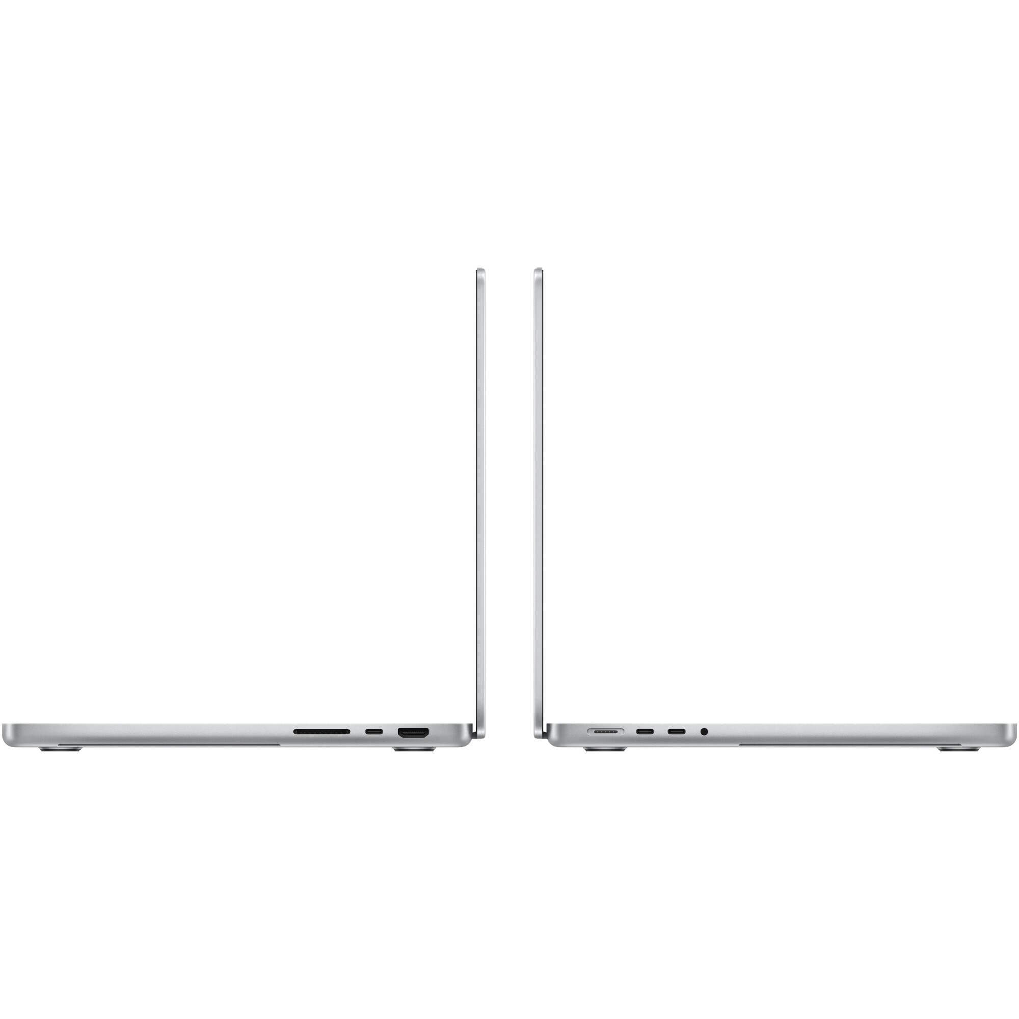 Laptop Apple MacBook Pro 14" cu procesor Apple M4, 10 nuclee CPU si 10 nuclee GPU, 32GB RAM, 512GB SSD, Silver, Tastatura Internationala