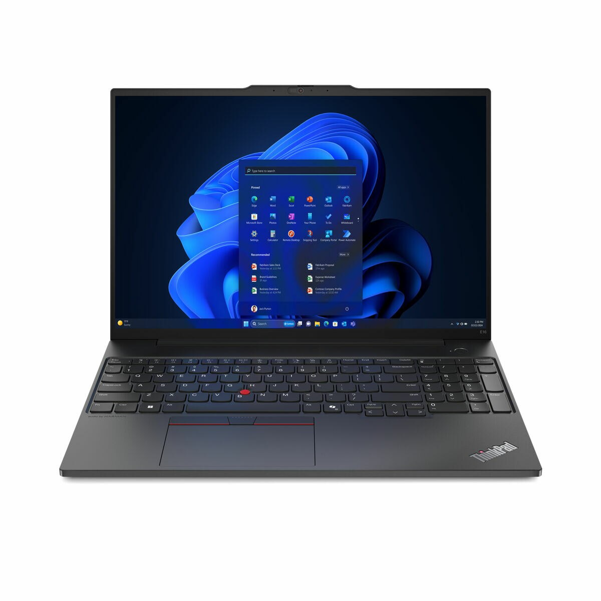Laptop Lenovo 21MA001NSP 16", Intel Core Ultra 7, 16 GB RAM, 512 GB SSD, Negru