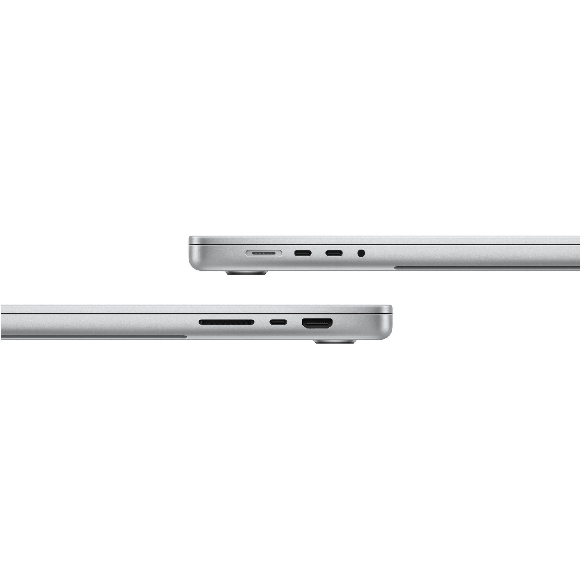Laptop Apple MacBook Pro 16" cu procesor Apple M4 Pro, 14 nuclee CPU si 20 nuclee GPU, 24GB RAM, 512GB SSD, Silver, INT KB