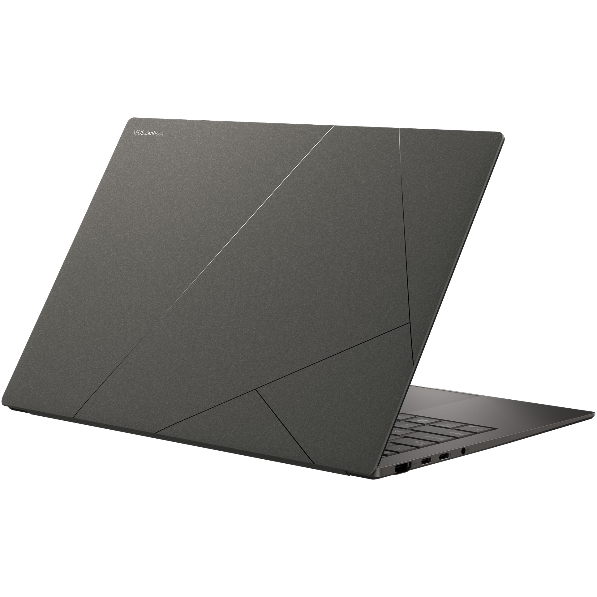 Laptop ASUS Zenbook S 14 UX5406AA cu procesor Intel® Core™ Ultra 9 386H pana la 4.9GHz, 14'', 3K, OLED, 120Hz, 32GB LPDDR5X, 1TB SSD, Intel® Graphics, Windows 11 Pro, Antrim Gray