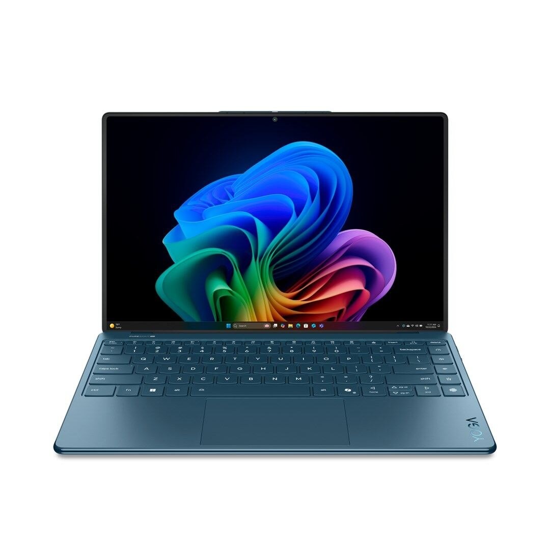 Laptop Lenovo Yoga Slim 9 14ILL10 83CX001PPB, 14 inch 3840 x 2400 Touchscreen, Intel 258V 8 C / 8 T, 2.2 GHz - 4.8 GHz, 12 MB cache, 12 W, 32 GB LPDDR5X, 1 TB SSD, Intel Arc Graphics 140V, Windows 11 Home, Tidal Teal