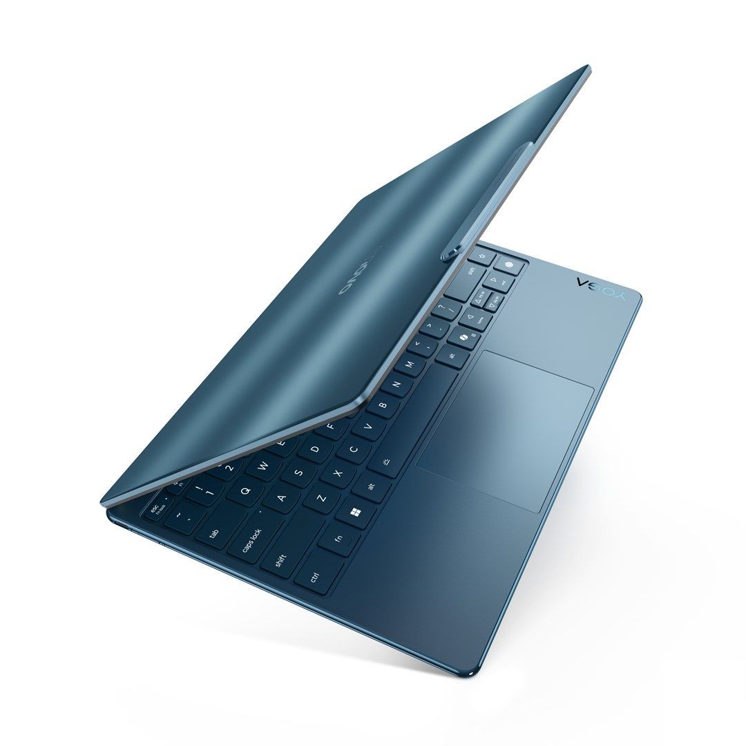 Laptop Lenovo Yoga Slim 9 14ILL10 83CX001PPB, 14 inch 3840 x 2400 Touchscreen, Intel 258V 8 C / 8 T, 2.2 GHz - 4.8 GHz, 12 MB cache, 12 W, 32 GB LPDDR5X, 1 TB SSD, Intel Arc Graphics 140V, Windows 11 Home, Tidal Teal