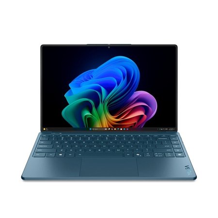 Laptop Lenovo Yoga Slim 9 14ILL10 83CX001PPB, 14 inch 3840 x 2400 Touchscreen, Intel 258V 8 C / 8 T, 2.2 GHz - 4.8 GHz, 12 MB cache, 12 W, 32 GB LPDDR5X, 1 TB SSD, Intel Arc Graphics 140V, Windows 11 Home, Tidal Teal