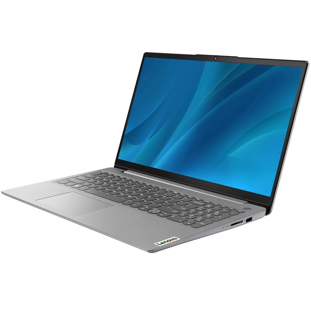 Laptop Lenovo IdeaPad 1 15IAU7 cu procesor Intel® Pentium® Gold 8505 pana la 4.40 GHz, 15.6", Full HD, 8GB, 256GB SSD, Intel® UHD Graphics, No OS, Cloud Grey