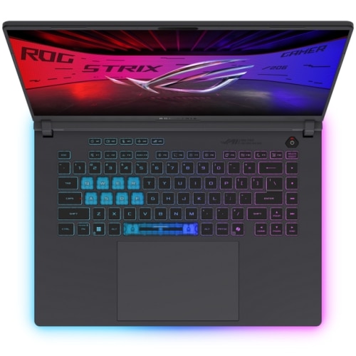 Laptop ASUS ROG Strix G16, Intel Core i7-14650HX, 16 inch, RAM 32GB, SSD 512GB + 1TB, nVidia GeForce RTX 5050 8GB, No OS, Eclipse Gray