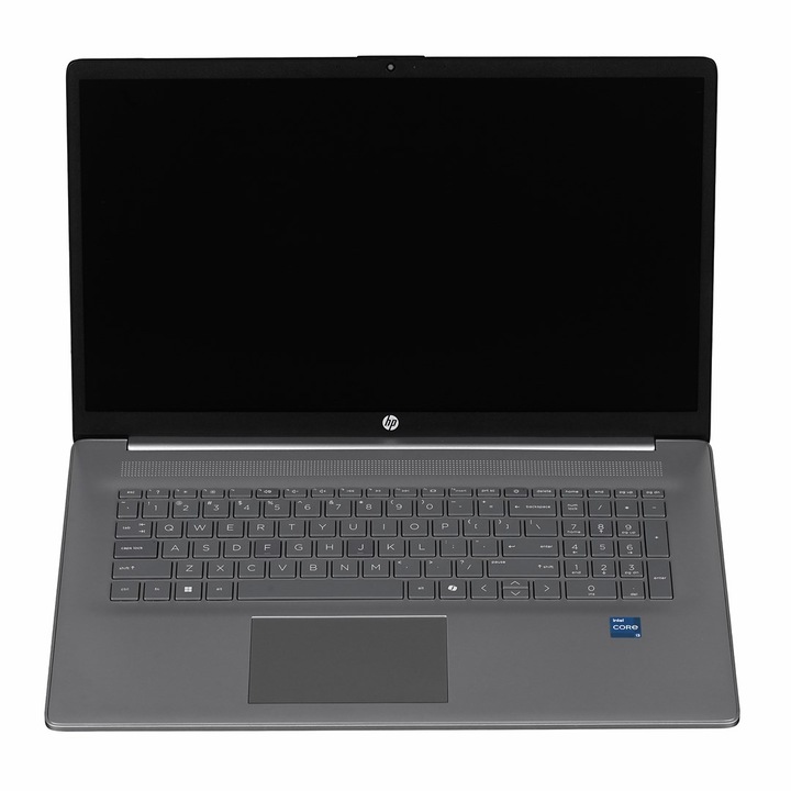 Laptop HP 17, 17.3" HD+, Intel® Core™ i3 N305 pana la 3.8 GHz, 8 GB RAM DDR4, 256 GB SSD, Intel® UHD Graphics, Windows 11 Home, Silver 256 GB