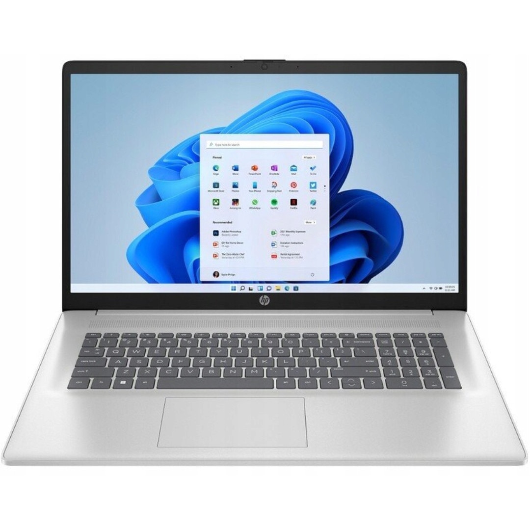 Pachet promo: Laptop HP 17-CN3003CA, Intel Core i5-1334U, 16GB 512GB SSD, 17 "3" FHD 1920*1080 IPS, Intel Iris Xe Graphics, Windows 11 Home + Geanta pentru notebook Esperanza ET103 CLASSIC+ (17")