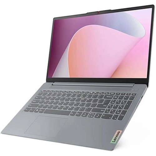 Laptop Lenovo IdeaPad Slim 3 15ABR8 cu procesor AMD Ryzen™ 5 7530U pana la 4.5 GHz, 15.6", Full HD, IPS, 8GB, 512GB SSD, AMD Radeon™ Graphics, No OS, Arctic Grey
