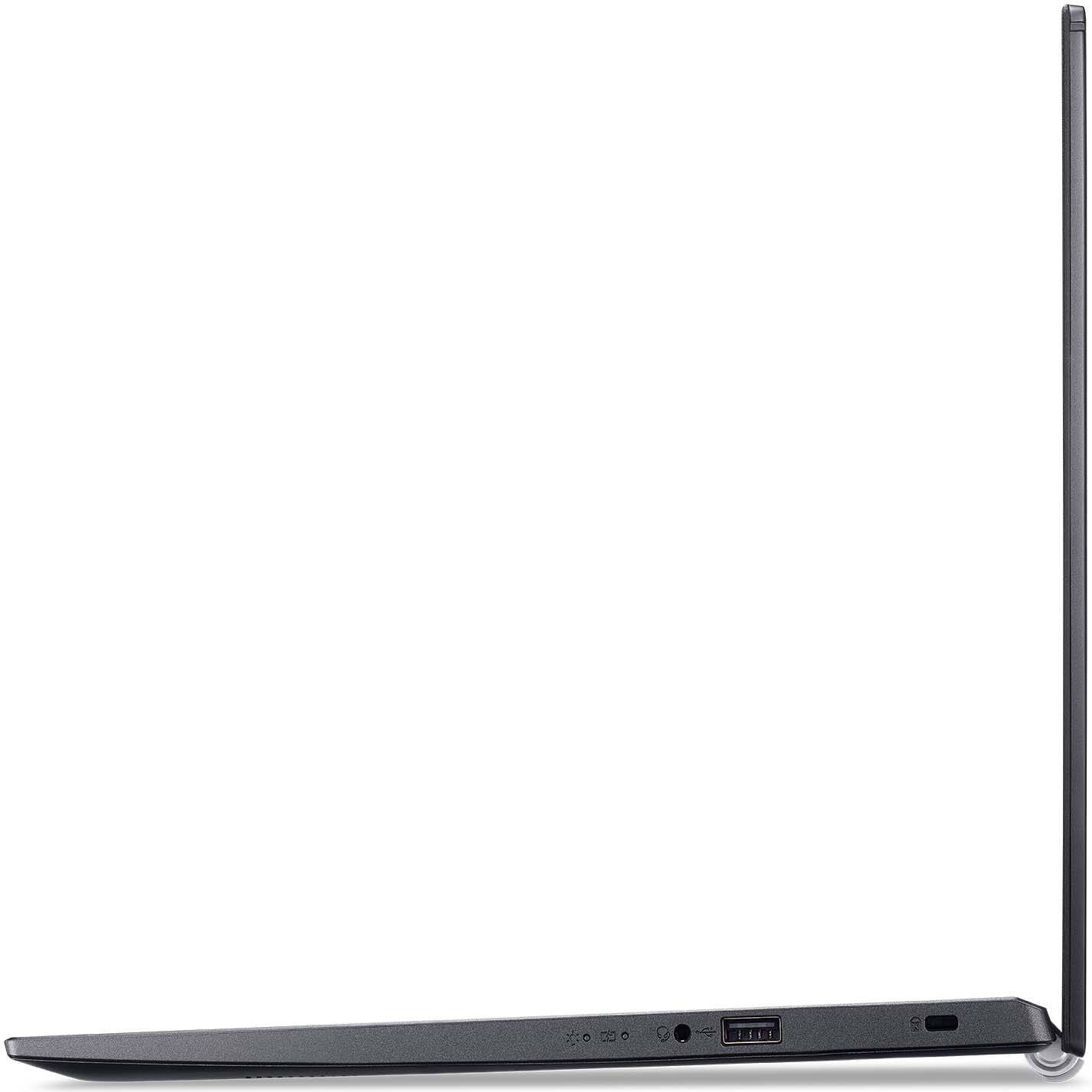 Laptop Acer Aspire 5 A515-56 cu procesor Intel® Core™ i7-1165G7 pana la 4.70 GHz, 15.6", Full HD, 8GB, 256GB SSD, Intel Iris Xe Graphics, Windows 10 Home, Black