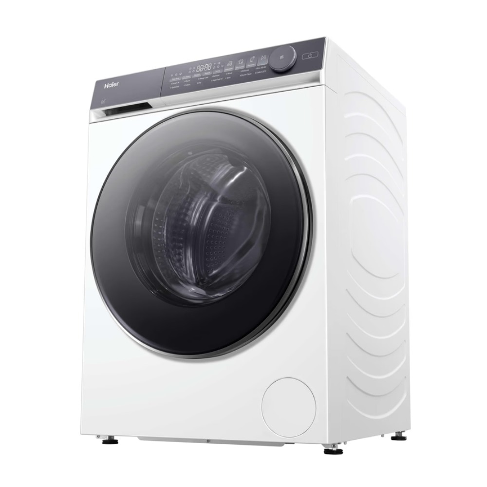 Masina de spalat rufe cu uscator Haier HWD100-B14367U-S, Wi-Fi, Antibacterian, Aburi, 10/6 kg, 1400 rpm, Clasa A/D, Alba