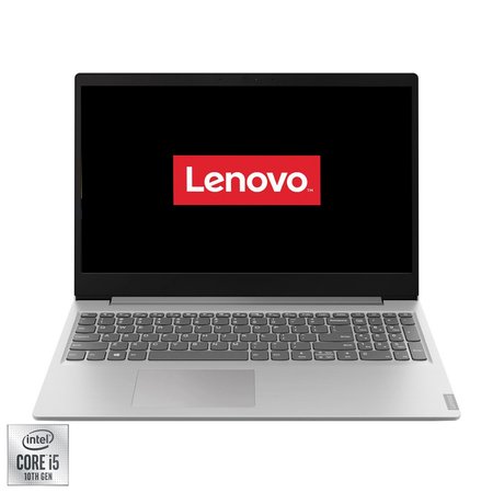 Laptop Lenovo ideapad S145-15IIL cu procesor Intel® Core™ i5-1035G1, 15.6" Full HD, 12GB, 512GB SSD, Intel® UHD Graphics, FreeDOS, Platinum Grey