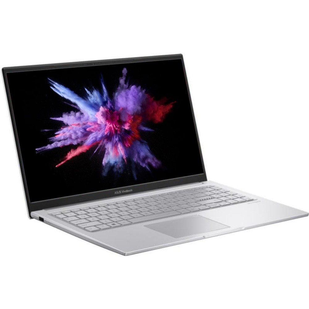 Laptop Asus VivoBook X15, Intel Core i5 1334U, 12GB Memory, 2000GB SSD, 15.6" FullHD, Silver, Hungarian Layout, Windows 11 Pro