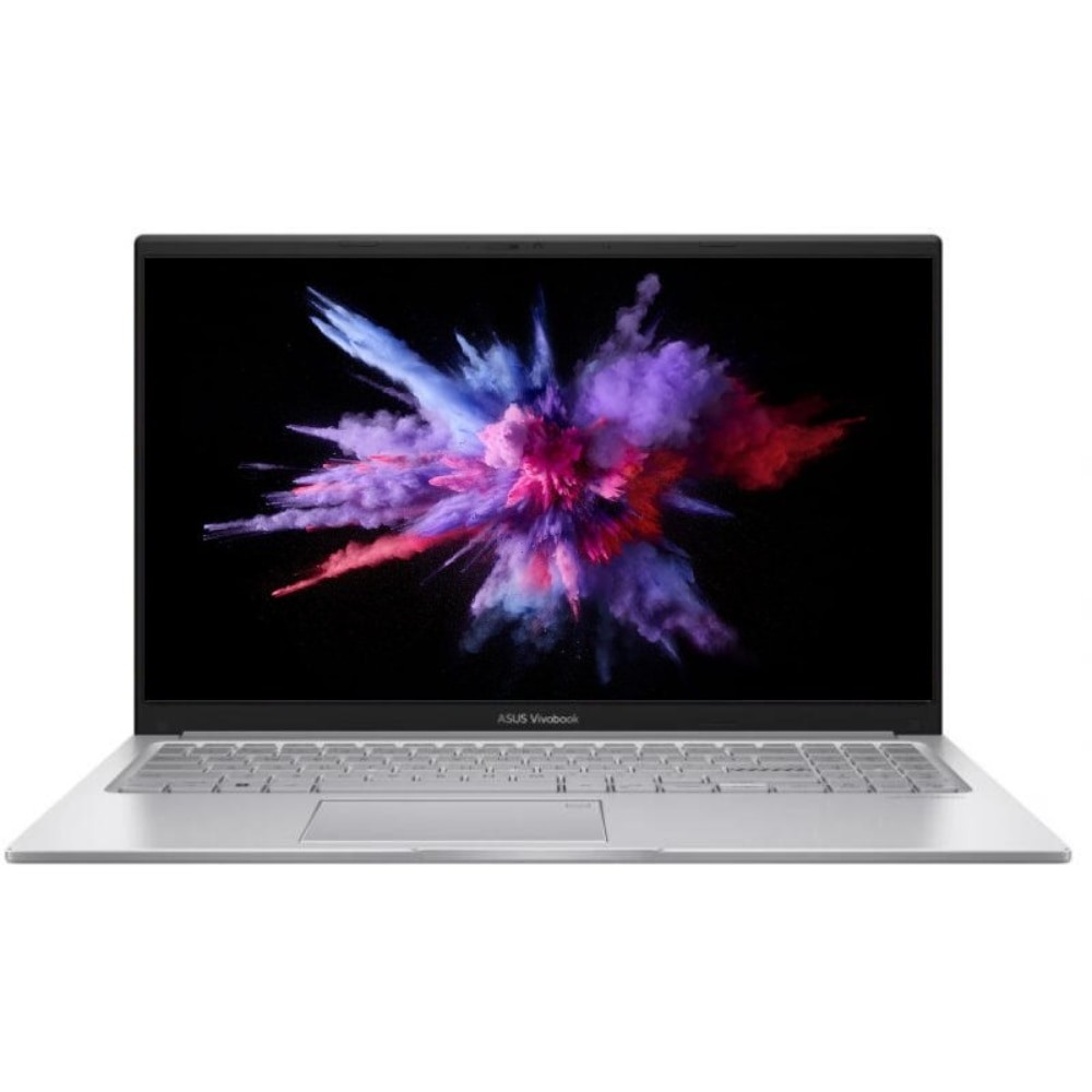 Laptop Asus VivoBook X15, Intel Core i5 1334U, 12GB Memory, 2000GB SSD, 15.6" FullHD, Silver, Hungarian Layout, Windows 11 Pro