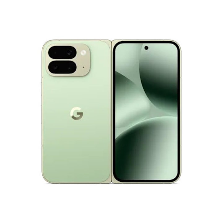 Telefon mobil Google Pixel 10 Pro, 5G, 256GB/16GB RAM, Jade