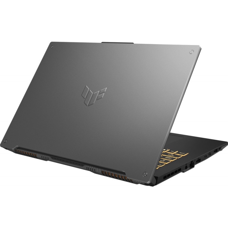 Laptop Gaming ASUS TUF A17 FA707NUG Procesor AMD Ryzen™ 7 7445HS 16M Cache, up to 4.7 GHz, 17.3" FHD 144Hz, 48GB DDR5, 2 TB SSD, nVidia GeForce RTX 4050 @6GB, WINDOWS 11 PRO, Negru/Gri