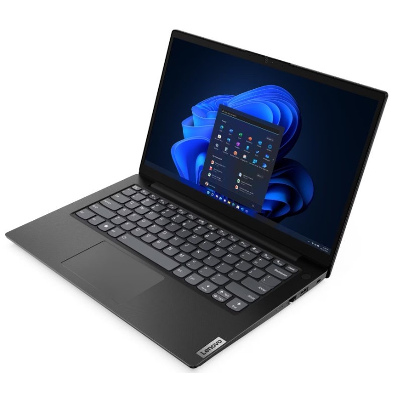Laptop Business Rezistent, Lenovo, V14 G4 IRU, Procesor Intel Core i7-13620H 10 nuclee pana la 4.9GHz, Memorie 24GB RAM, Stocare 1TB SSD, Ecran 14" Full HD, Windows 11 Pro, Standard Militar MIL-STD 810H, Negru Business