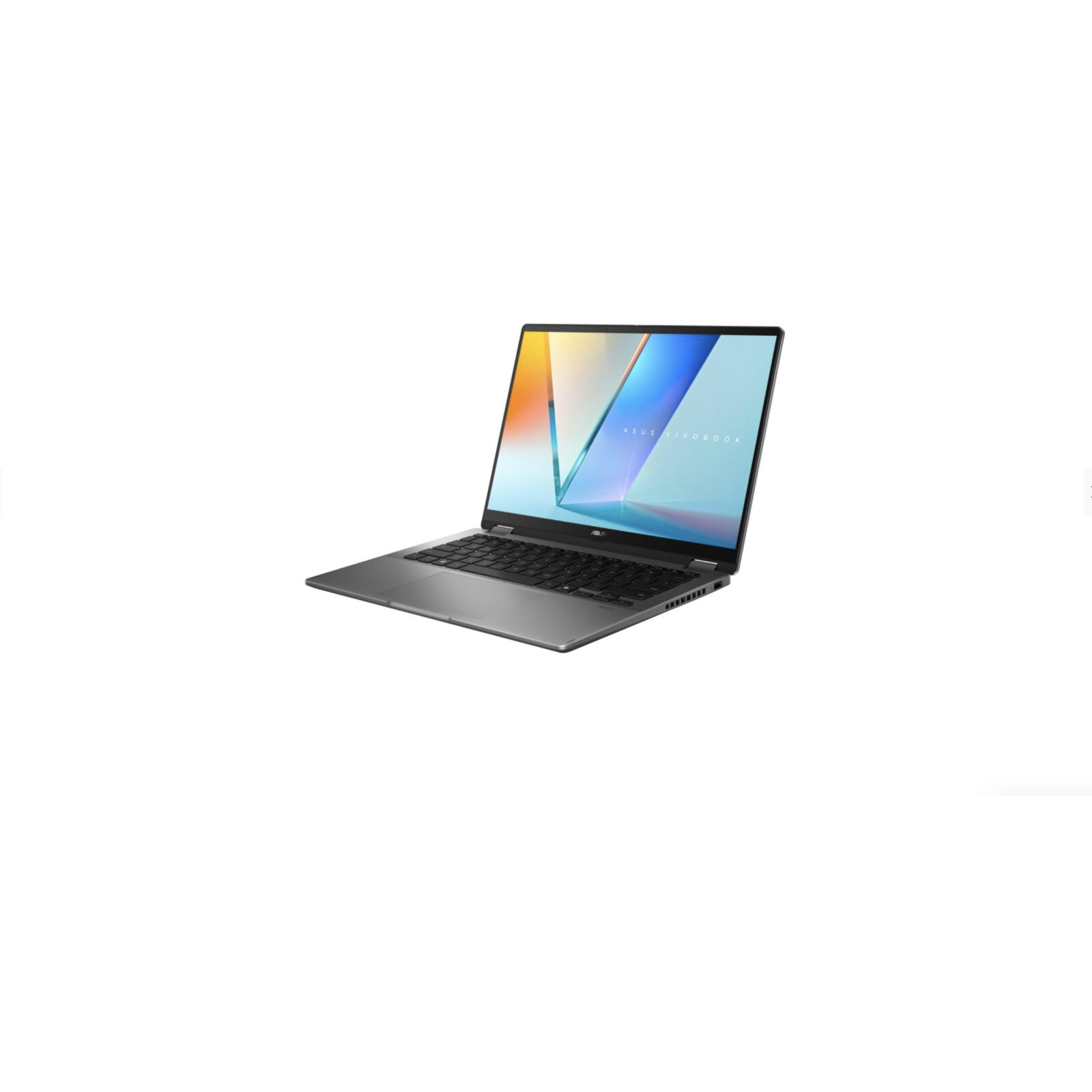 Laptop ASUS Vivobook 14 Flip, 14" WUXGA Touchscreen, Intel® Core™ Ultra 7 258V pana la 4.8 GHz, 32 GB RAM LPDDR5x, 1 TB SSD, Windows 11 Pro, Grey 1 TB
