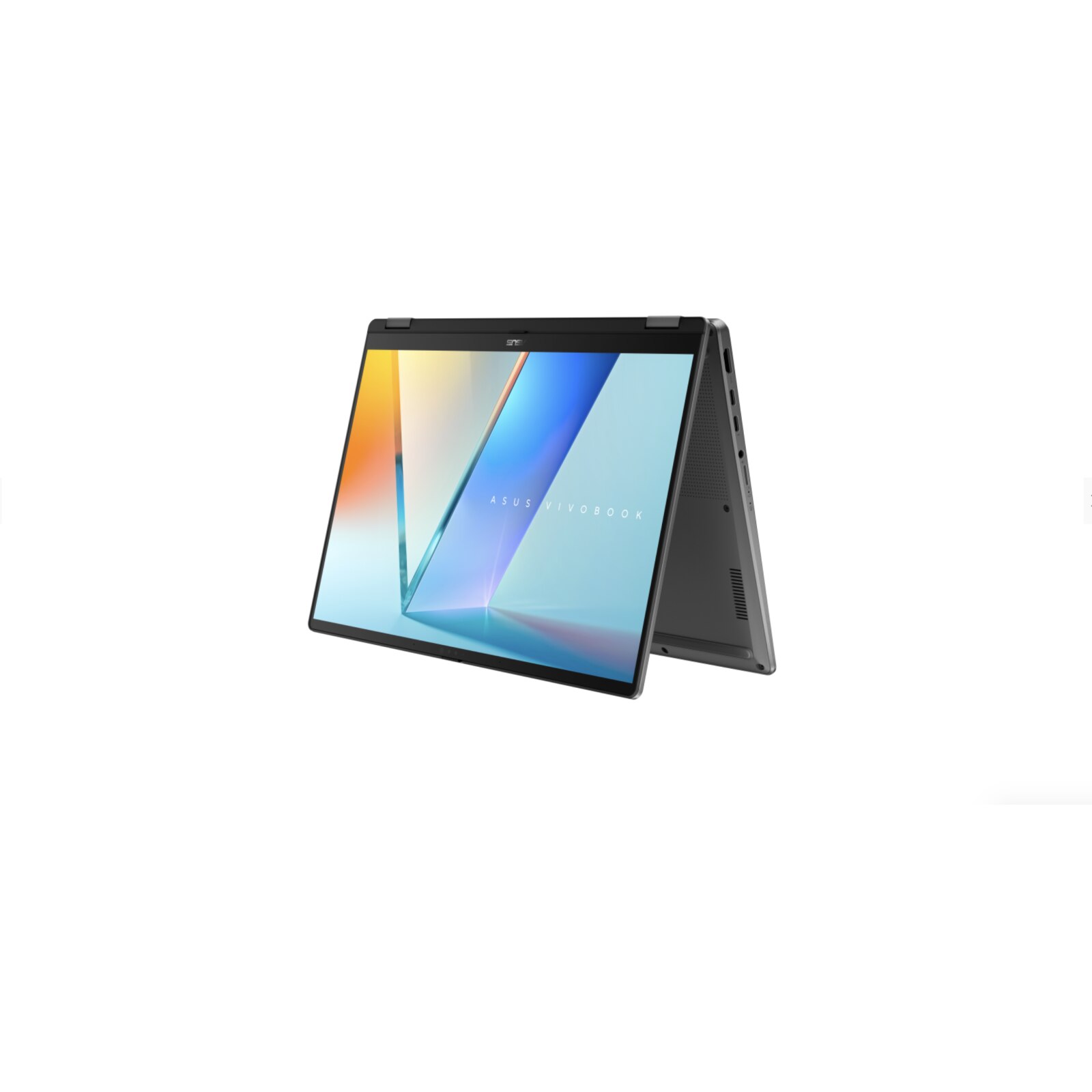 Laptop ASUS Vivobook 14 Flip, 14" WUXGA Touchscreen, Intel® Core™ Ultra 7 258V pana la 4.8 GHz, 32 GB RAM LPDDR5x, 1 TB SSD, Windows 11 Pro, Grey 1 TB