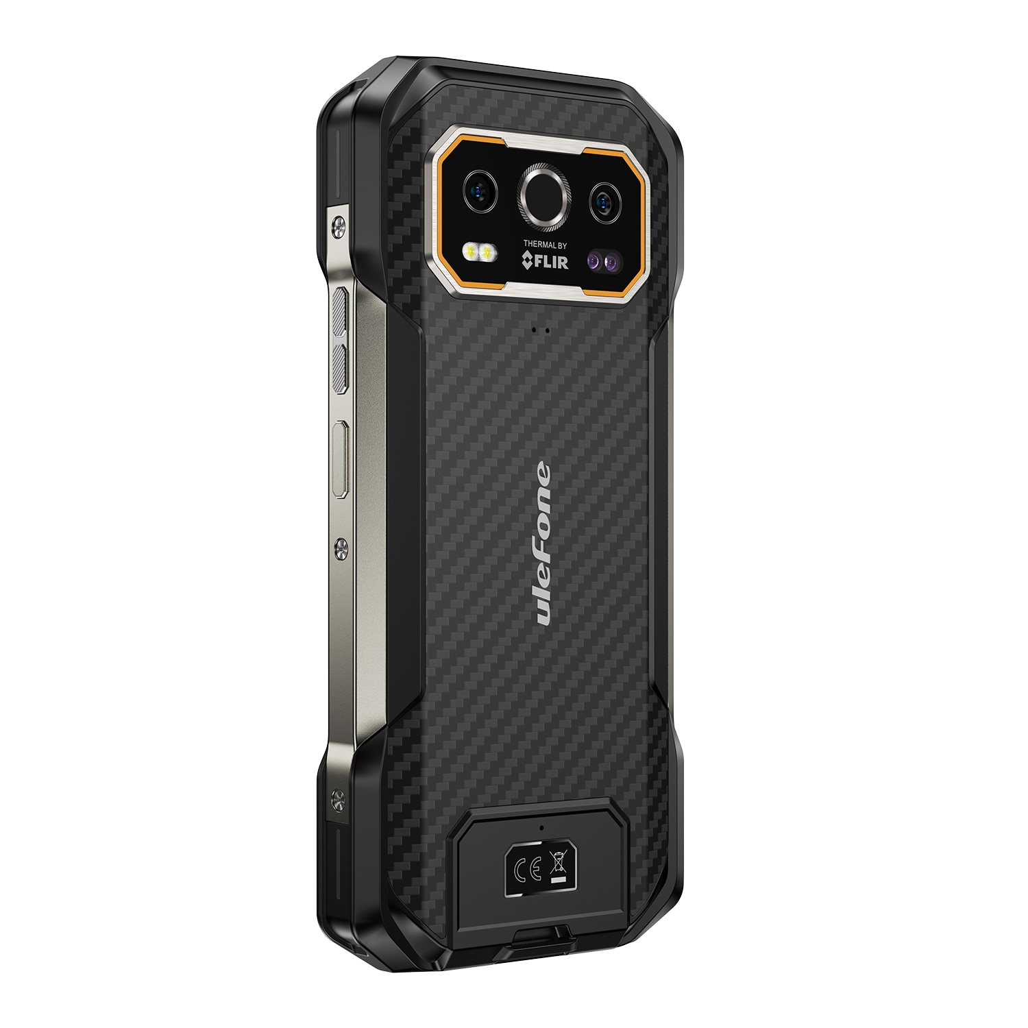 Telefon Mobil Ulefone Armor 27T, Negru, 4G, Ecran 6.78" FHD+ 120Hz, Camera Termica, Camera Night Vision 64MP, 24GB RAM(12GB+12GB extensibili), 256GB ROM, Android 14, 10600mAh, 33W, Dual SIM