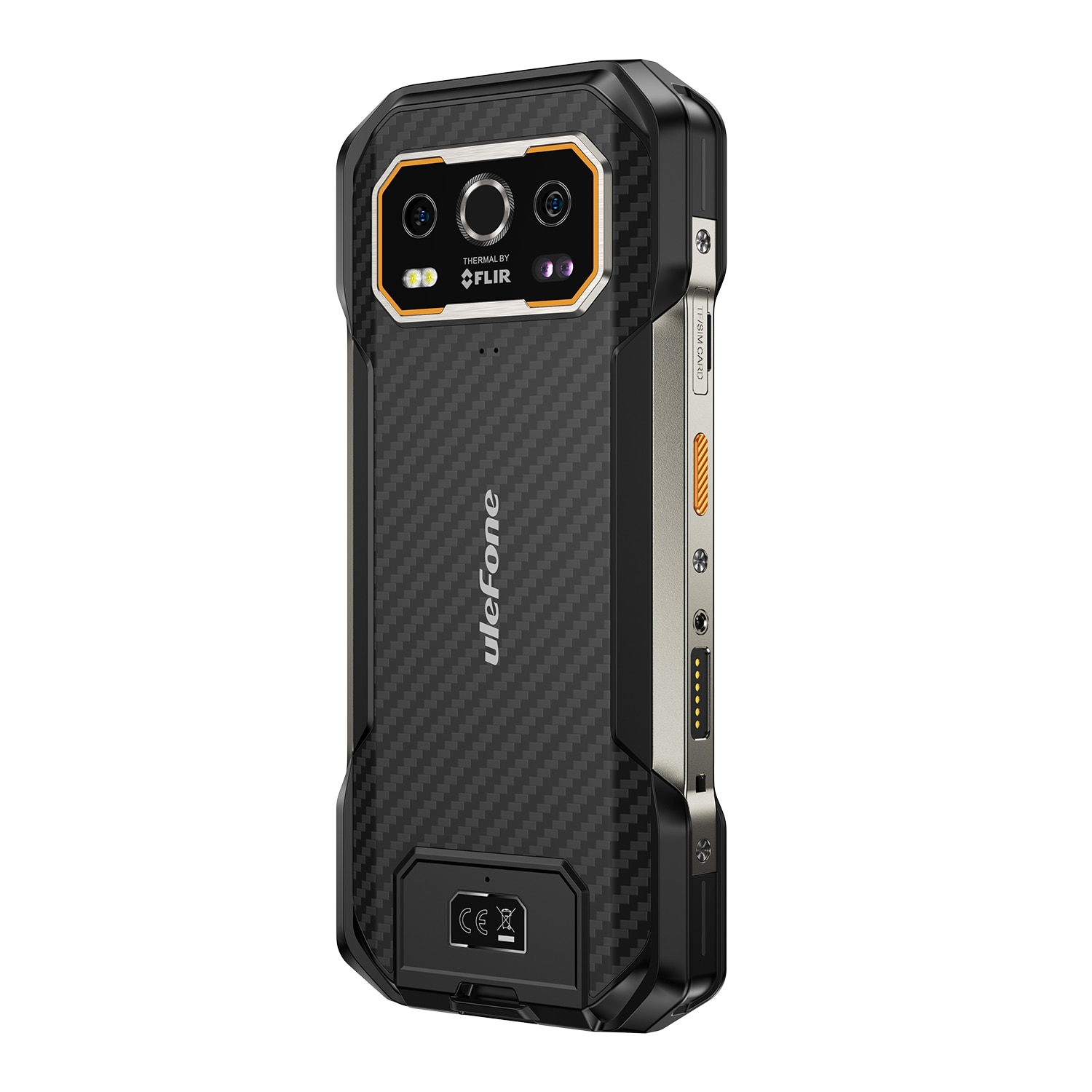 Telefon Mobil Ulefone Armor 27T, Negru, 4G, Ecran 6.78" FHD+ 120Hz, Camera Termica, Camera Night Vision 64MP, 24GB RAM(12GB+12GB extensibili), 256GB ROM, Android 14, 10600mAh, 33W, Dual SIM