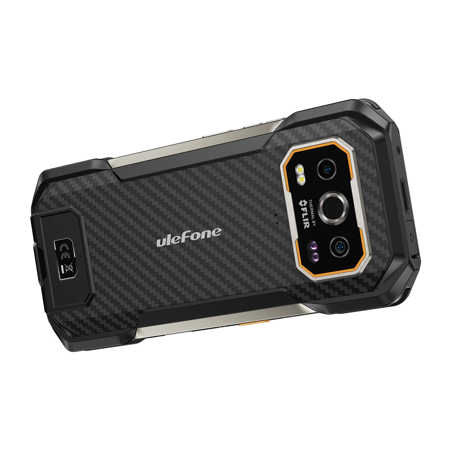 Telefon Mobil Ulefone Armor 27T, Negru, 4G, Ecran 6.78" FHD+ 120Hz, Camera Termica, Camera Night Vision 64MP, 24GB RAM(12GB+12GB extensibili), 256GB ROM, Android 14, 10600mAh, 33W, Dual SIM
