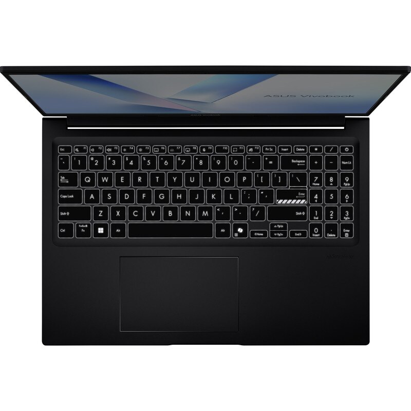 Laptop ASUS 16'' Vivobook 16 M1605NAQ, WUXGA, Procesor AMD Ryzen™ 5 150 (16M Cache, up to 4.55 GHz), 16GB DDR5, 512GB SSD, AMD Radeon 660M, No OS, Indie Black