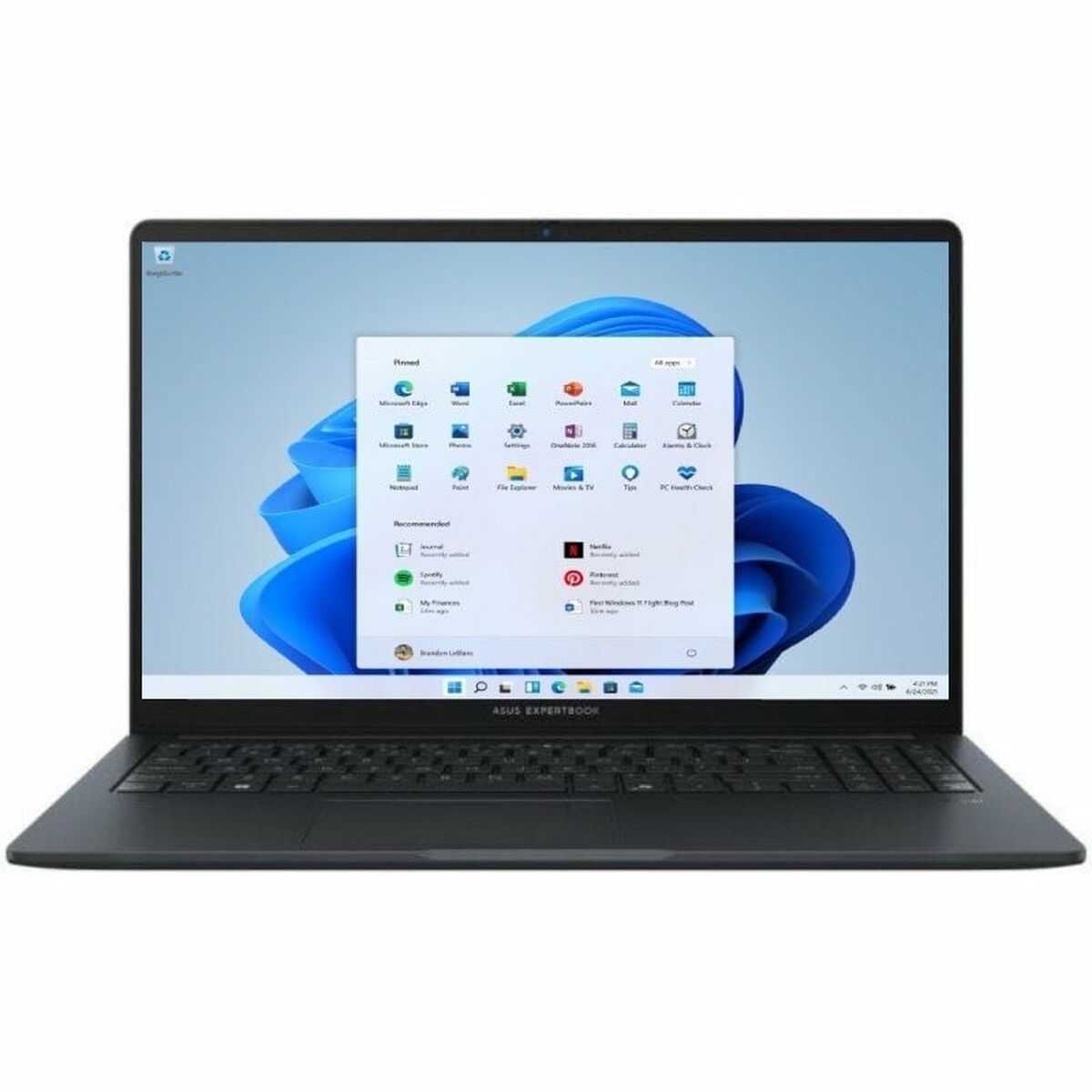 Laptop Asus ExpertBook BM1 BM1503CDA-NJ0047X 15.6", 16 GB RAM, 512 GB SSD, QWERTY spaniol, negru