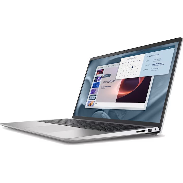 Laptop Dell Pro Essential PV15250, Intel Core i5-1334U pana la 4.60 GHz, 15.6" FullHD 120Hz, 32GB DDR5, 1TB SSD, Intel UHD Graphics, Windows 11 Pro, Silver