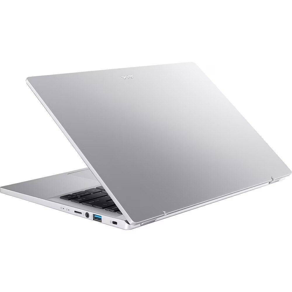 Laptop ACER Swift Go 14 SFG14-42-R90G, AMD Ryzen 5 7640U pana la 4.9GHz, 14" 2.2K, 16GB, SSD 512GB, AMD Radeon Graphics, Free DOS, Argintiu