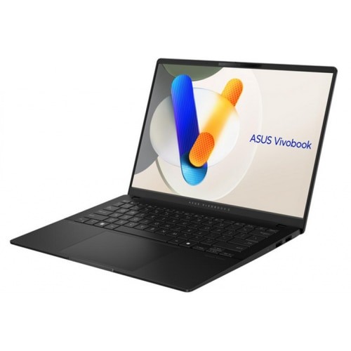 Laptop ASUS Vivobook S 14, 14" WUXGA, Intel® Core™ Ultra 5 125H pana la 4.5 GHz, 16 GB RAM LPDDR5x, 512 GB SSD, Intel Arc Graphics, Windows 11 Pro, Neutral Black 512 GB