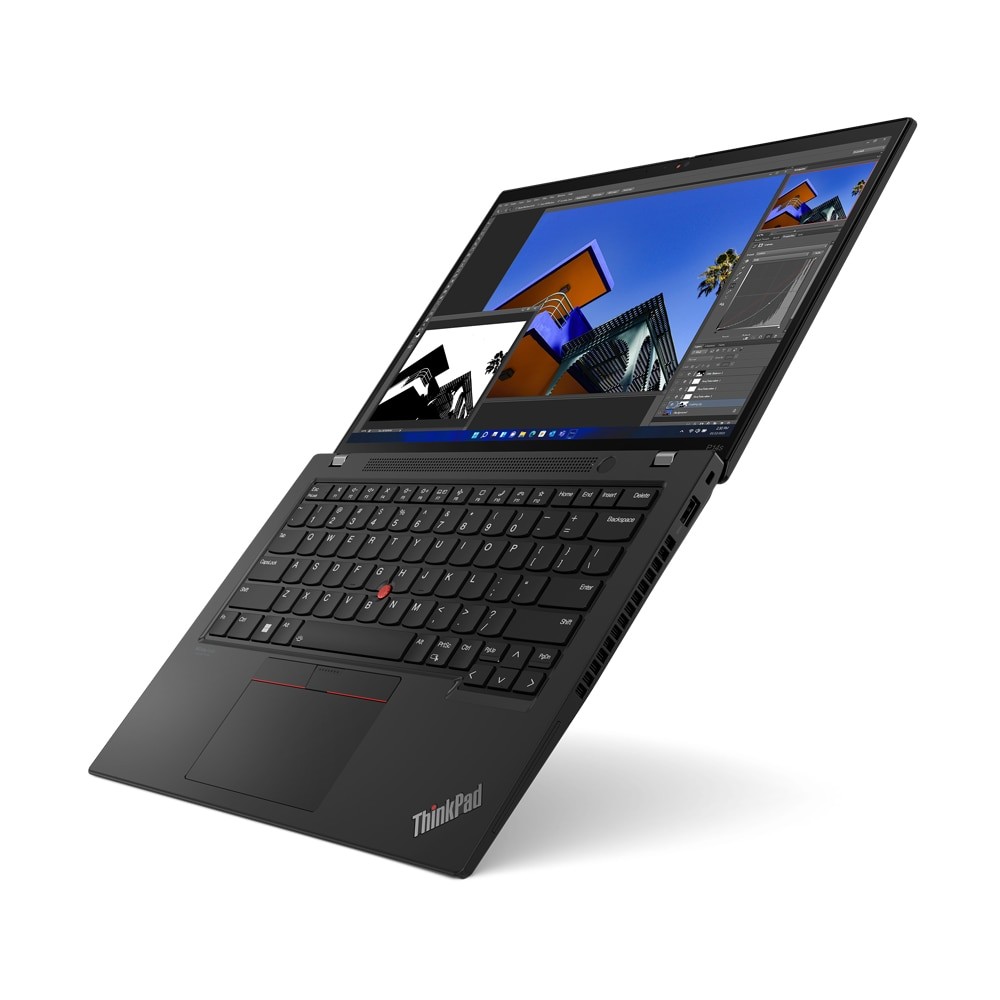 Laptop Lenovo ThinkPad P14s Gen 4 (Intel), 14" 2.8K 2880x1800 OLED 400nits, Intel Core i5-1340P 12-core, 24GB DDR5, 512 GB SSD m2 PCIe, Intel Iris Xe Graphics, Windows 11 Pro, Aluminium Carbon Case 1.34kg Black