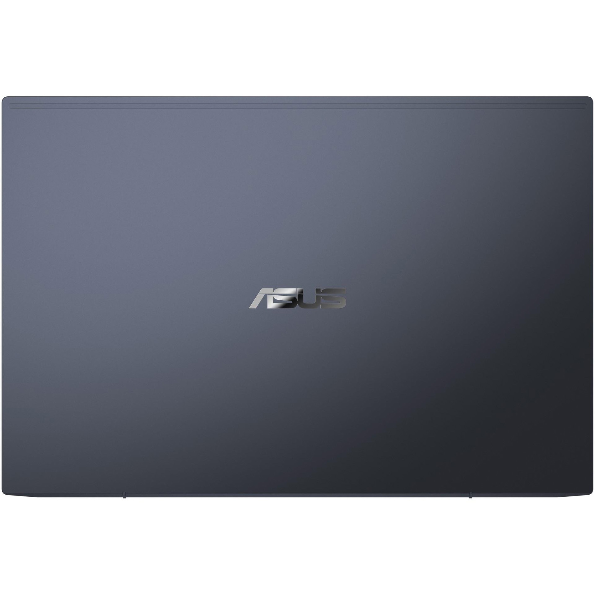 Laptop ASUS ExpertBook B2 B2502CBA cu procesor Intel(r) Core(tm) i3-1215U pana la 4.4 GHz, 15.6", Full HD, 16GB DDR4, 512GB SSD, Intel(r) UHD Graphics, Windows 10 Pro, Star Black