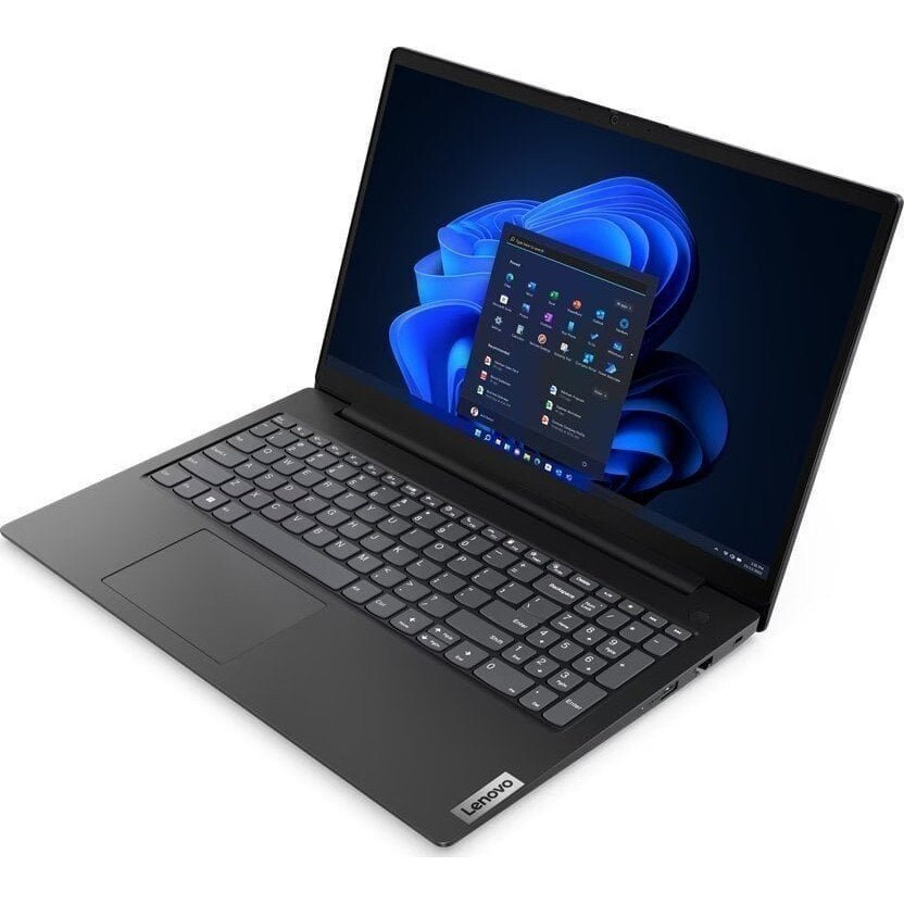 Laptop Lenovo V15 G4, 15.6" Full HD, AMD Ryzen™ 5 7520U pana la 4.3 GHz, 16 GB RAM DDR5 5500, 512 GB SSD, AMD Radeon, Free Dos, Business Black 512 GB